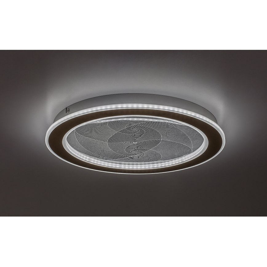 Rabalux - LED griestu lampa ar regulējamu spilgtumu, 24 W, 230 V, 3000–6500 K, Ø 40 cm + tālvadības pults
