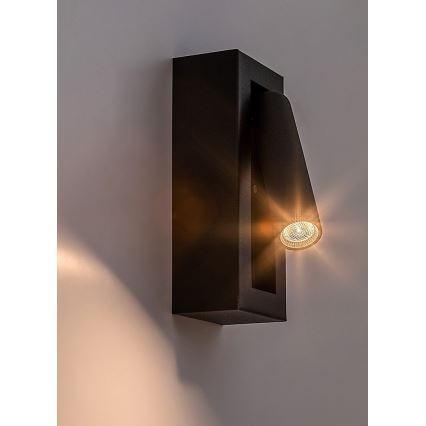 Rabalux - LED Sienas starmetis LED/4W/230V melna