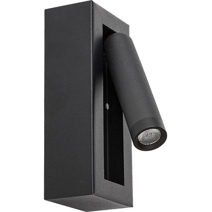 Rabalux - LED Sienas starmetis LED/4W/230V melna