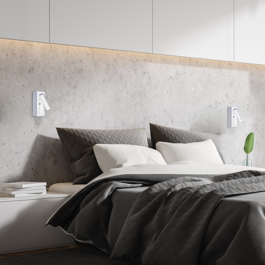 Rabalux - LED Sienas starmetis LED/4W/230V balta
