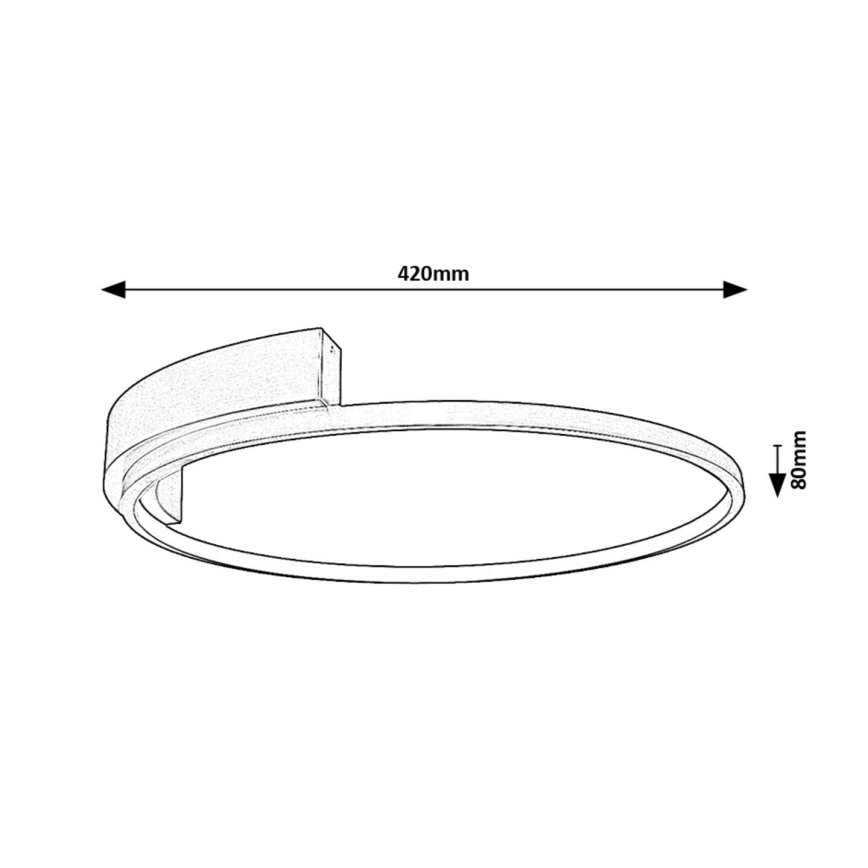 Rabalux - LED Griestu lampa LED/23W/230V