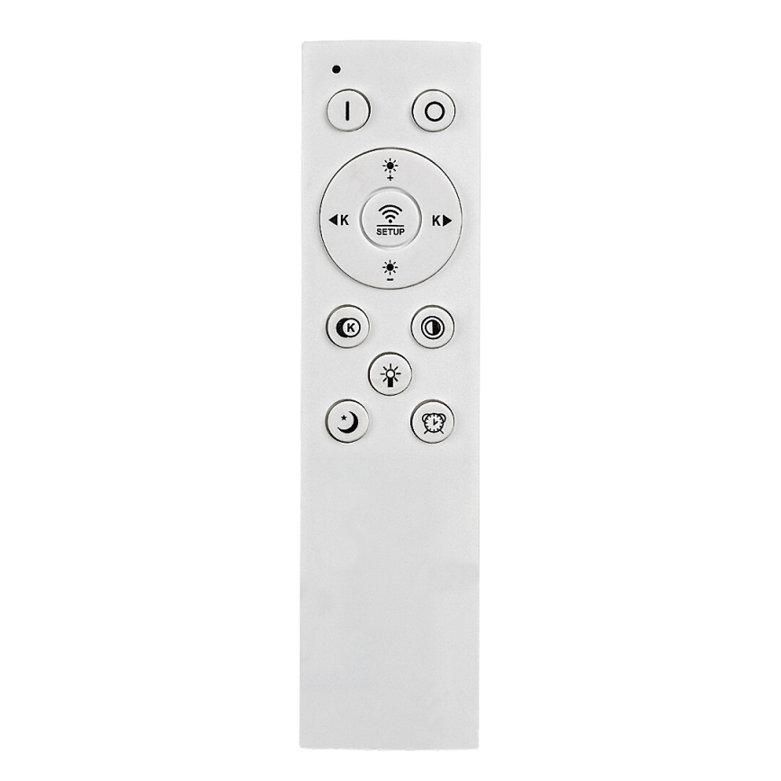 Rabalux - LED dimmējama griestu lampa LED/70W/230V 3000/4000/6000K melna + ar tālvadības pulti Ø 70 cm