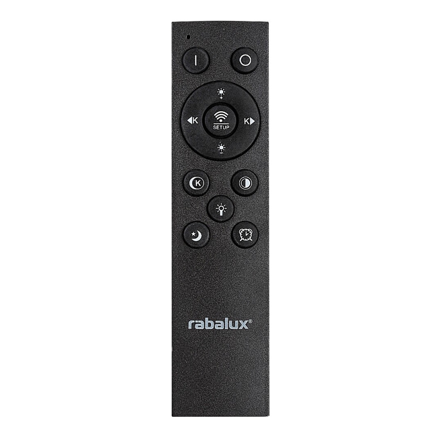 Rabalux - LED Aptumšojama griestu lampa LED/56W/230V 3000/4000/6000K matēts hroms/melna + tālvadības pults