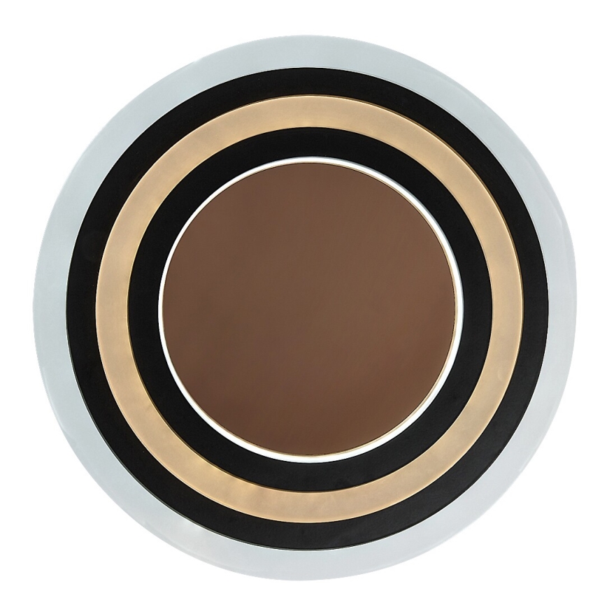 Rabalux - LED aptumšojams griestu gaismeklis LED/56W/230V 3000/4000/6000K matēts hroms/melns ar tālvadības pulti Ø 45 cm