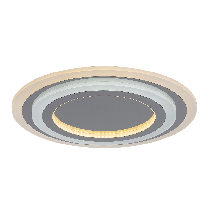 Rabalux - LED Aptumšojama griestu lampa LED/56W/230V 3000/4000/6000K matēts hroms + tālvadības pults