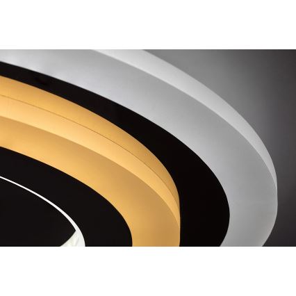 Rabalux - regulējams LED griestu gaismeklis LED/56W/230V 3000/4000/6000K matēts hroms + tālvadības pults diam. 45 cm