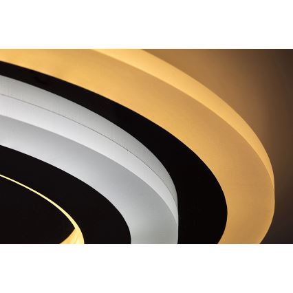 Rabalux - regulējams LED griestu gaismeklis LED/56W/230V 3000/4000/6000K matēts hroms + tālvadības pults diam. 45 cm