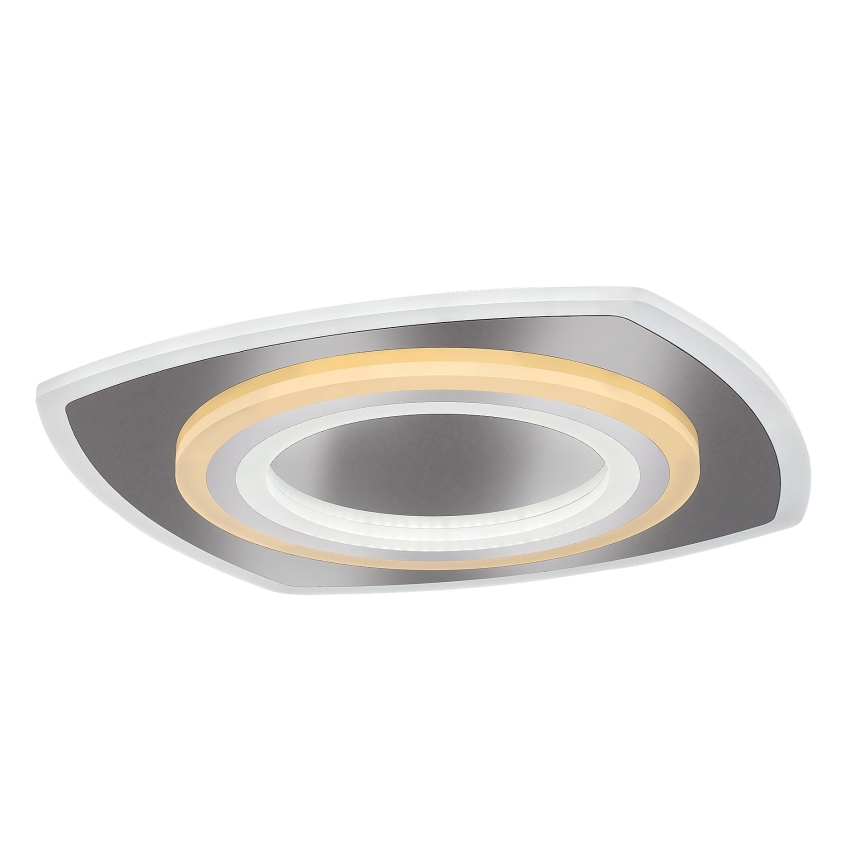 Rabalux - LED Aptumšojama griestu lampa LED/60W/230V 3000/4000/6000K matēts hroms + tālvadības pults