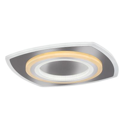 Rabalux - LED regulējama griestu lampa LED/60W/230V 3000/4000/6000K matēta hroma apdare + tālvadības pults 48x48 cm