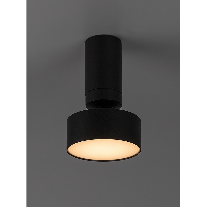 Rabalux - LED griestu lampa LED/10W/230V 3000K melna Ø 11 cm