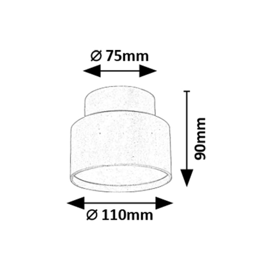 Rabalux - LED griestu gaismeklis LED/16W/230V 3000K balts Ø 11 cm