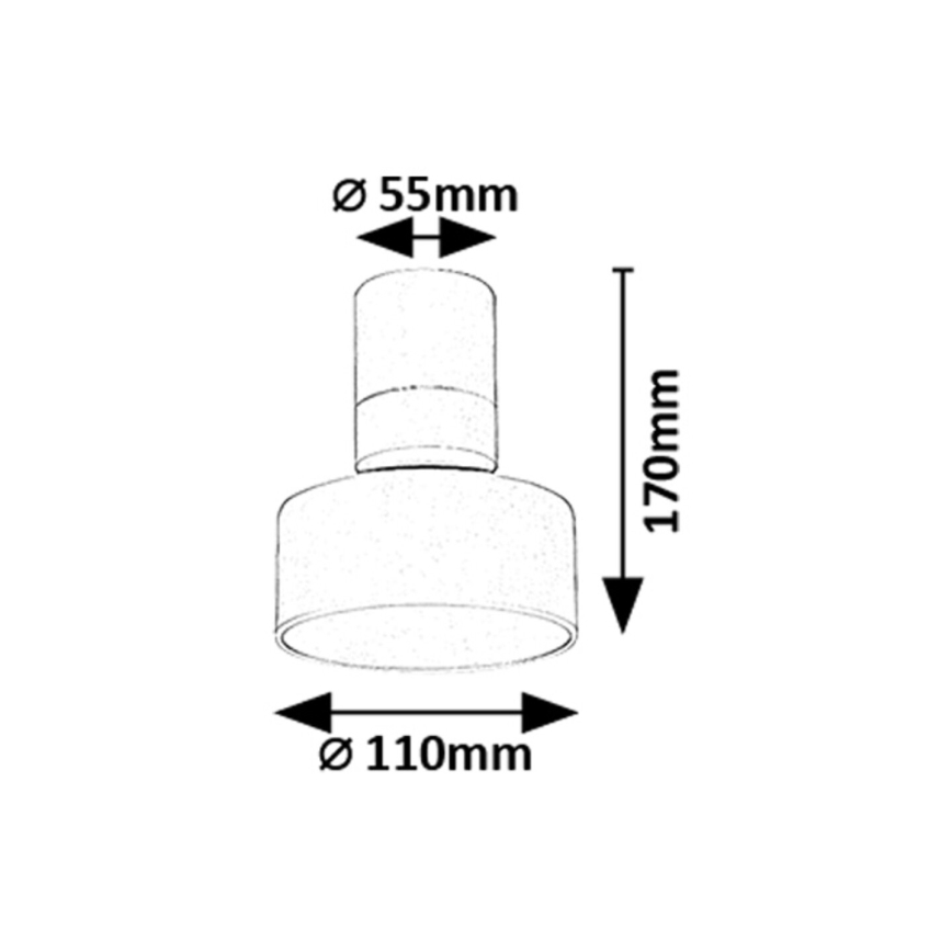 Rabalux - LED Griestu lampa LED/10W/230V 3000K balta