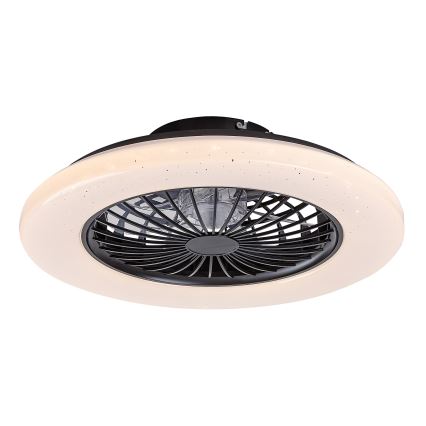 Rabalux - LED Aptumšojama griestu lampa ar ventilatoru LED/48W/230V 3000-6500K + tālvadības pults