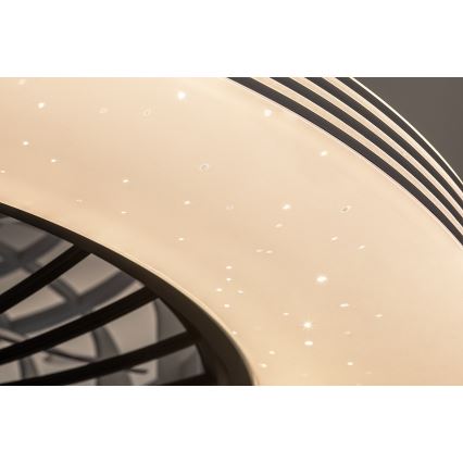 Rabalux - LED Aptumšojama griestu lampa ar ventilatoru LED/48W/230V 3000-6500K + tālvadības pults