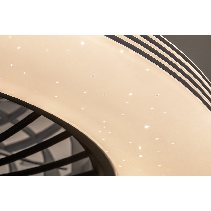 Rabalux - LED Aptumšojama griestu lampa ar ventilatoru LED/48W/230V 3000-6500K + tālvadības pults