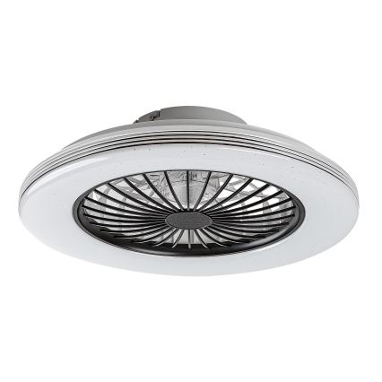 Rabalux - LED regulējams griestu gaismeklis ar ventilatoru LED/48W/230V 3000-6500K + tālvadības pults