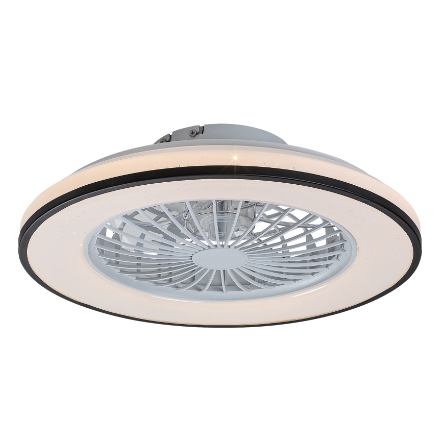 Rabalux - LED Aptumšojama griestu lampa ar ventilatoru LED/48W/230V 3000-6500K + tālvadības pults