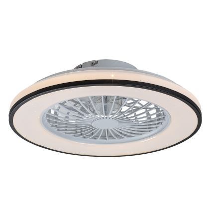 Rabalux - LED regulējams griestu gaismeklis ar ventilatoru LED/48W/230V 3000-6500K + tālvadības pults