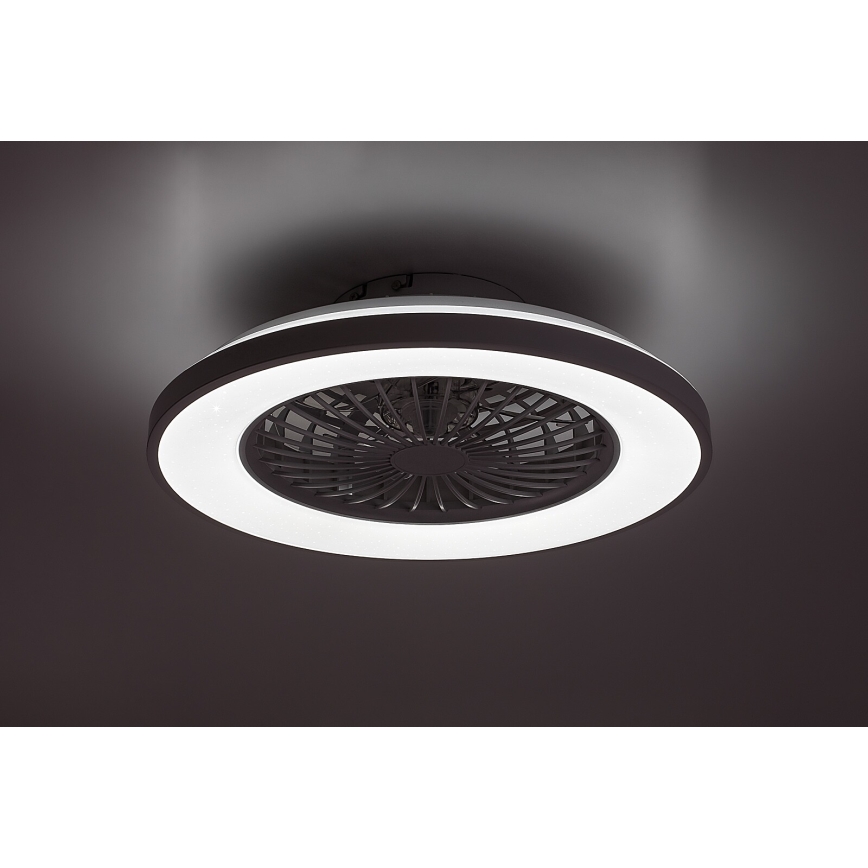 Rabalux - LED Aptumšojama griestu lampa ar ventilatoru LED/48W/230V 3000-6500K + tālvadības pults