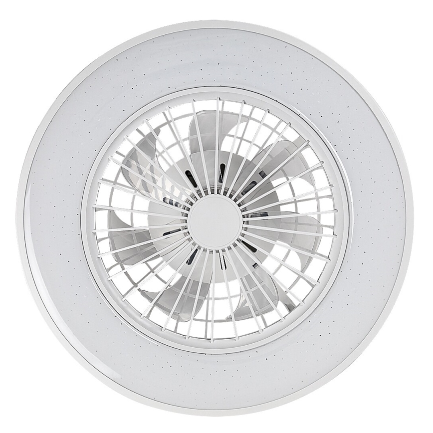 Rabalux - LED Aptumšojama griestu lampa ar ventilatoru LED/48W/230V 3000-6500K + tālvadības pults
