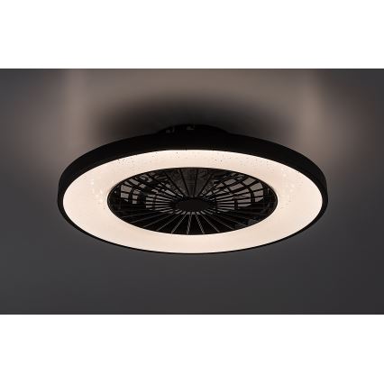 Rabalux - LED Aptumšojama griestu lampa ar ventilatoru LED/72W/230V 3000-6500K + tālvadības pults