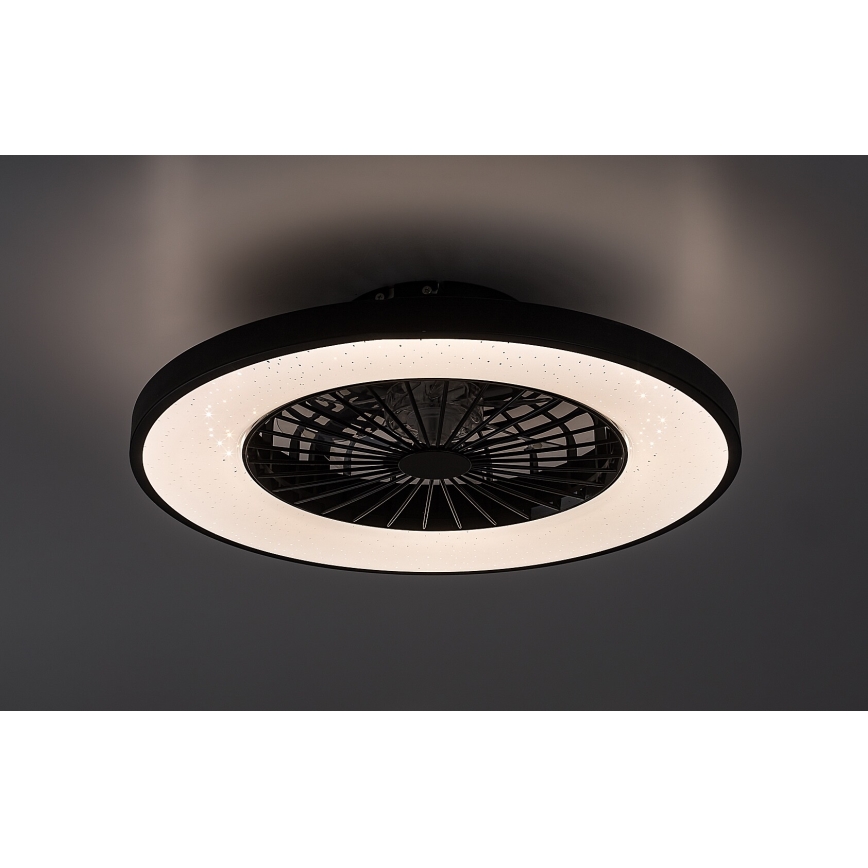 Rabalux - LED Aptumšojama griestu lampa ar ventilatoru LED/72W/230V 3000-6500K + tālvadības pults
