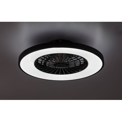Rabalux - LED Aptumšojama griestu lampa ar ventilatoru LED/72W/230V 3000-6500K + tālvadības pults