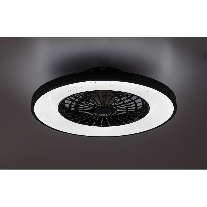 Rabalux - LED Aptumšojama griestu lampa ar ventilatoru LED/72W/230V 3000-6500K + tālvadības pults
