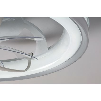 Rabalux - LED Aptumšojama griestu lampa ar ventilatoru LED/40W/230V 3000/4000/6000K Wi-Fi + tālvadības pults