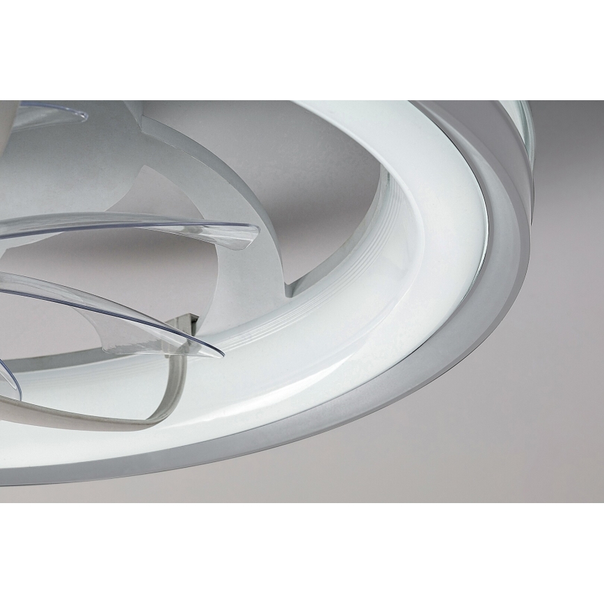 Rabalux - LED Aptumšojama griestu lampa ar ventilatoru LED/40W/230V 3000/4000/6000K Wi-Fi + tālvadības pults