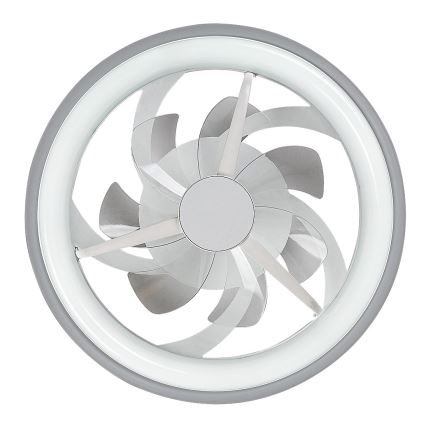 Rabalux - LED Aptumšojama griestu lampa ar ventilatoru LED/40W/230V 3000/4000/6000K Wi-Fi + tālvadības pults