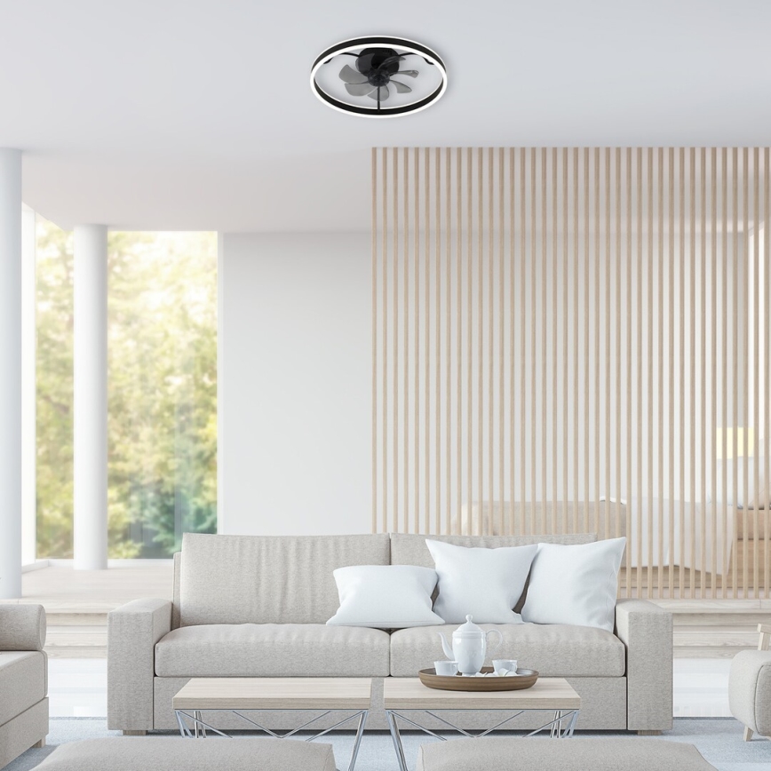 Rabalux - LED Aptumšojama griestu lampa ar ventilatoru LED/40W/230V 3000/4000/6000K Wi-Fi + tālvadības pults