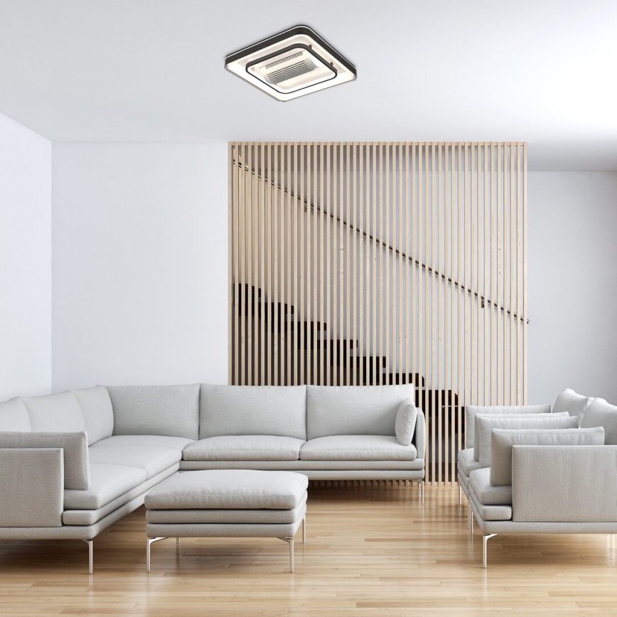 Rabalux - LED Aptumšojama griestu lampa ar ventilatoru LED/50W/230V 3000/4000/6000K Wi-Fi + tālvadības pults