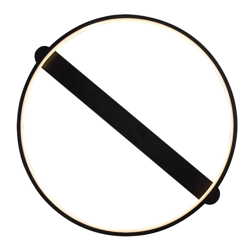 Rabalux - LED griestu lampa LED/45W/230V 3000K 50x55 cm melna