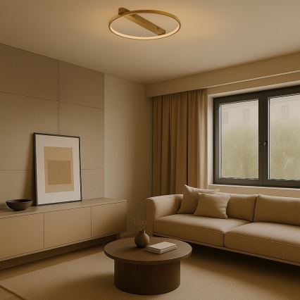 Rabalux - LED griestu lampa LED/45W/230V 3000K 50x55 cm zelta krāsā