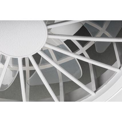 Rabalux - LED regulējams griestu gaismeklis ar ventilatoru LED/24W/230V 3000-6500K + tālvadības pults