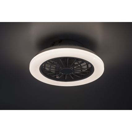 Rabalux - LED regulējama griestu lampa ar ventilatoru LED/24W/230V 3000-6500K + tālvadības pults