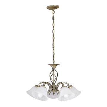 Rabalux 7135 - lustra uz ķēdes BECKWORTH 5xE14/40W/230V