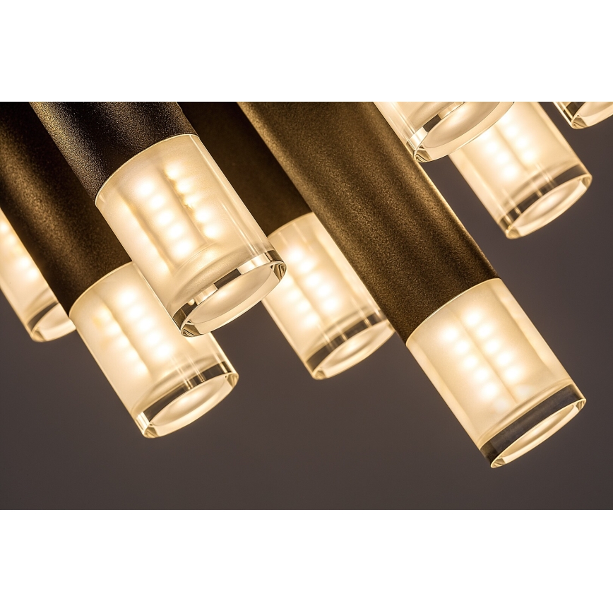 Rabalux - Griestu lampa 13xG9/5W/230V melna