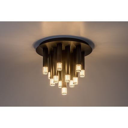 Rabalux - Griestu lampa 13xG9/5W/230V melna