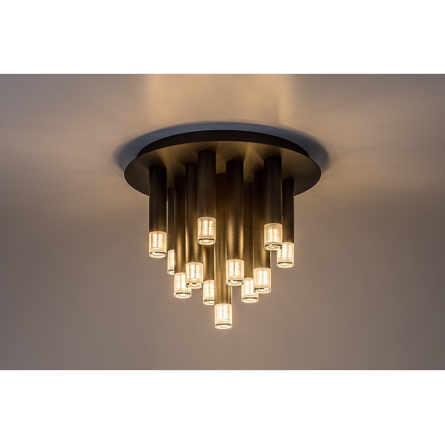 Rabalux - Griestu lampa 13xG9/5W/230V melna