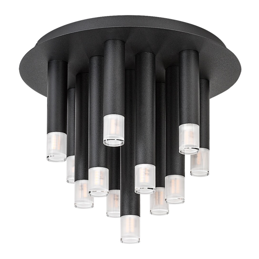 Rabalux - Griestu lampa 13xG9/5W/230V melna