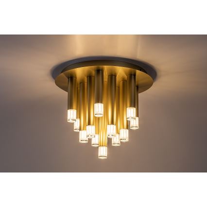 Rabalux - Griestu lampa 13xG9/5W/230V zelta