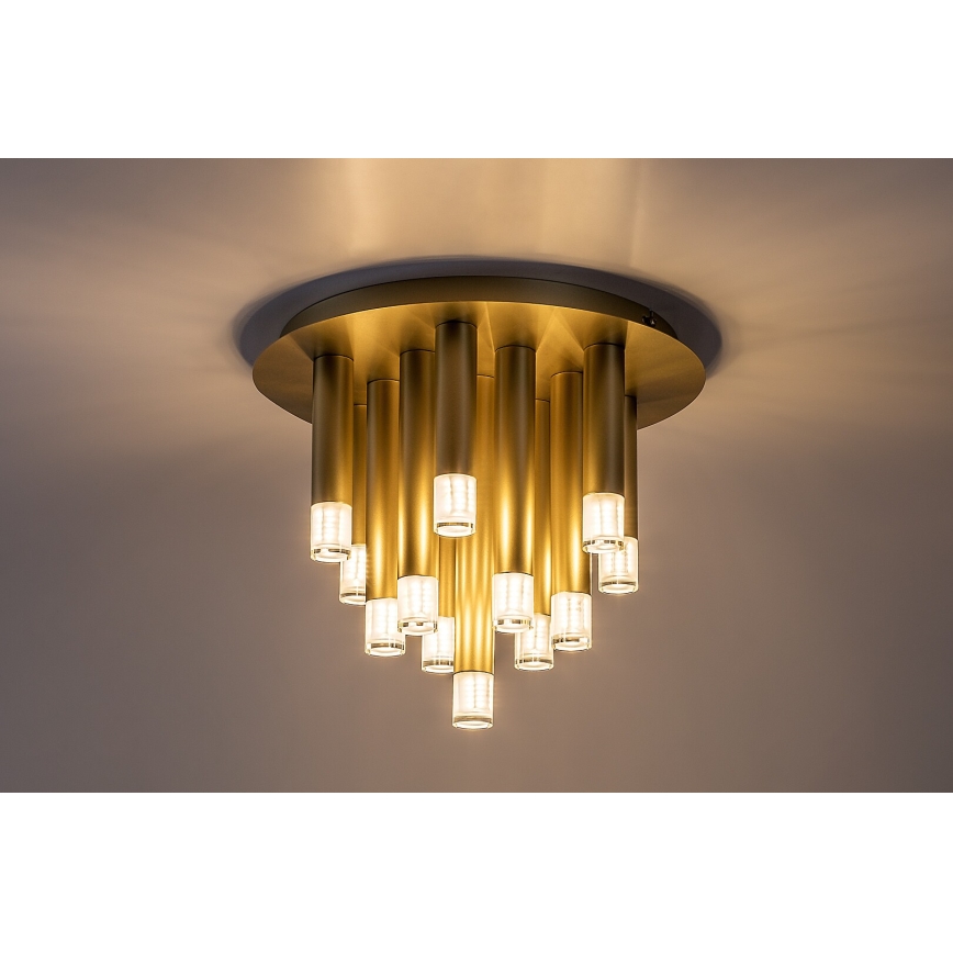 Rabalux - Griestu lampa 13xG9/5W/230V zelta
