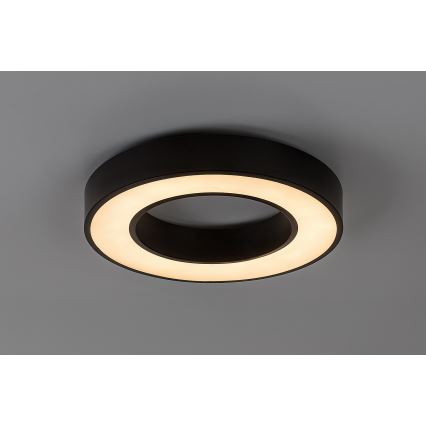 Rabalux - LED griestu gaismeklis LED/24W/230V 3000/4000/6500K Ø 40 cm melns