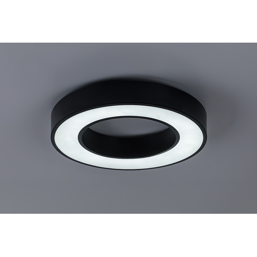 Rabalux - LED griestu gaismeklis LED/24W/230V 3000/4000/6500K Ø 40 cm melns
