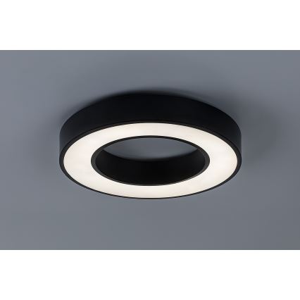 Rabalux - LED griestu gaismeklis LED/24W/230V 3000/4000/6500K Ø 40 cm melns