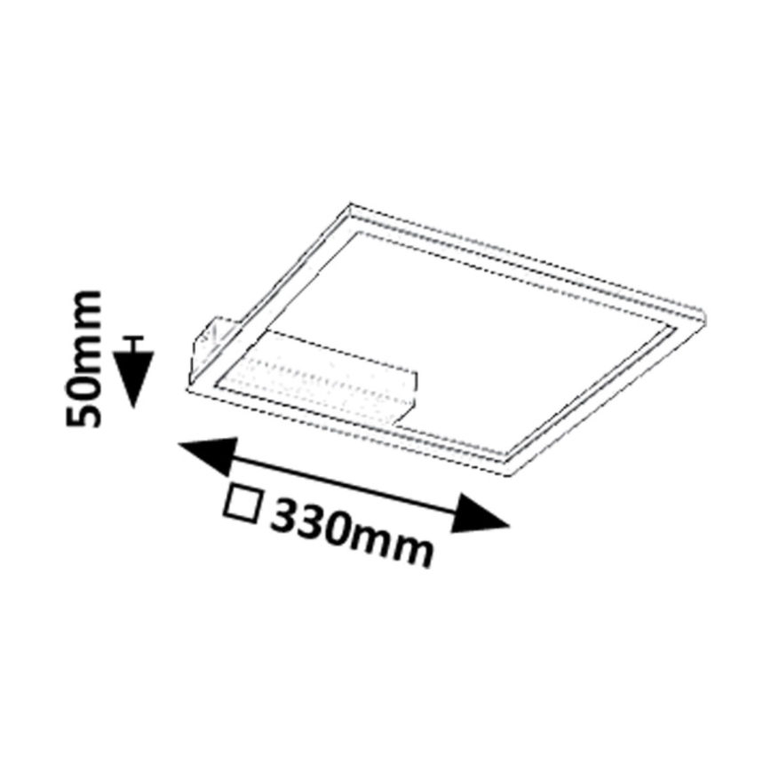 Rabalux - LED Griestu lampa LED/24W/230V 3000K
