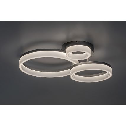 Rabalux - LED Griestu lampa LED/24W/230V 3000/4000/6500K matēts hroms