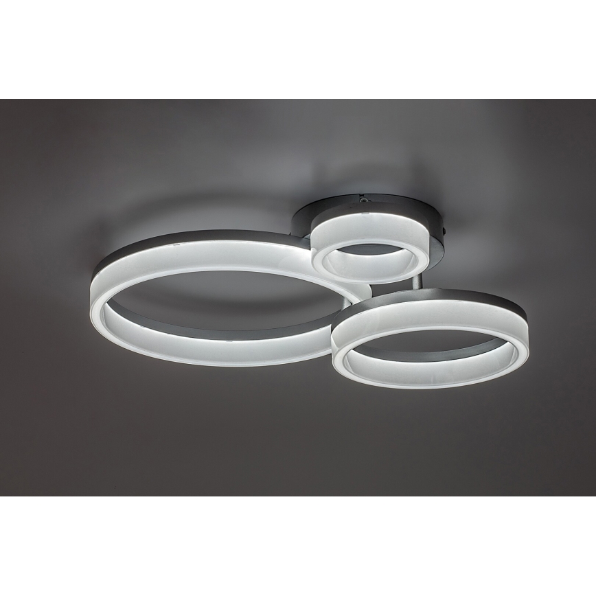 Rabalux - LED Griestu lampa LED/24W/230V 3000/4000/6500K matēts hroms
